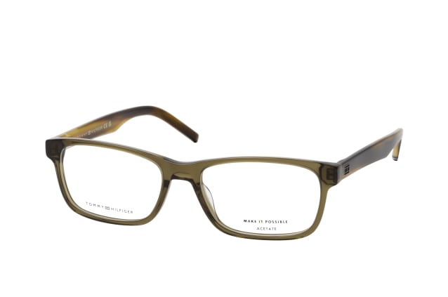 Tommy Hilfiger TH 2076 1ED, including lenses, RECTANGLE Glasses, MALE