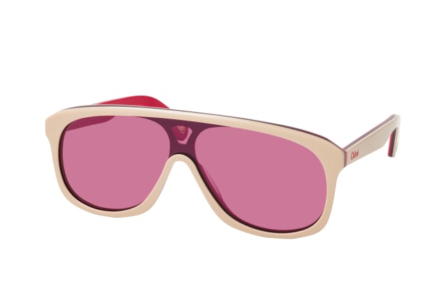 Chloé CH 0212S 005, SINGLELENS Sunglasses, FEMALE