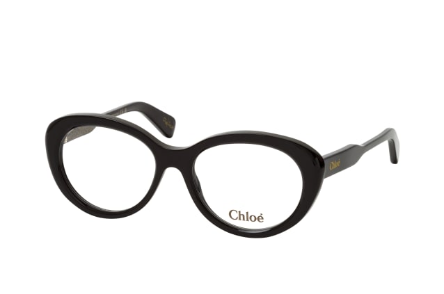 Chloé CH0223O 001, including lenses, OVAL Glasses, FEMALE
