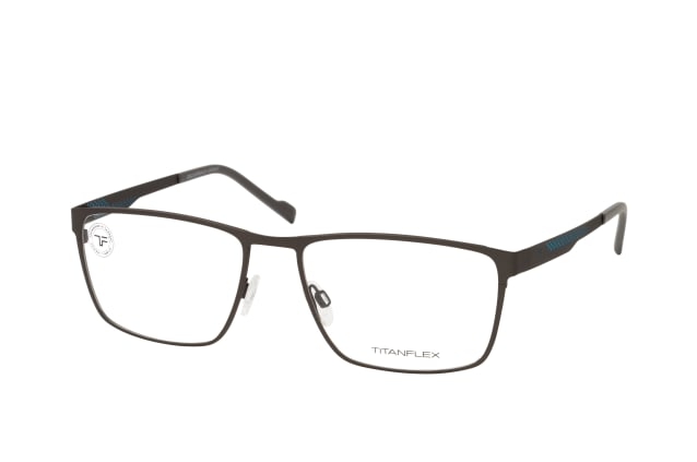 TITANFLEX 820971 30, including lenses, RECTANGLE Glasses, MALE