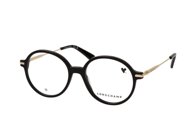 Longchamp LO 2736 001, including lenses, ROUND Glasses, FEMALE