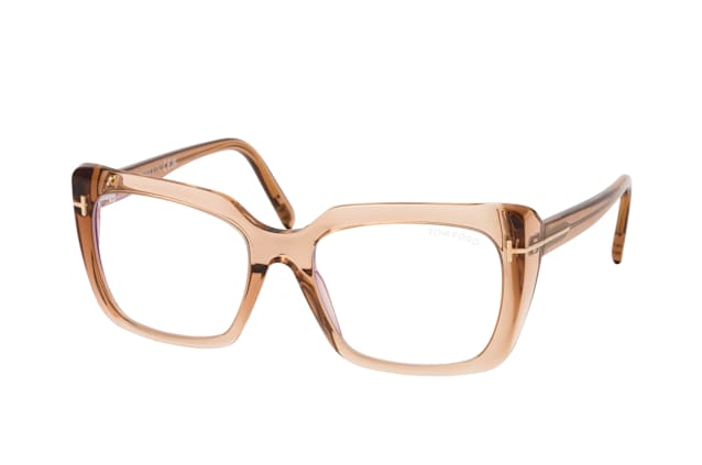 Tom Ford FT 5992-B 045, including lenses, SQUARE Glasses, FEMALE