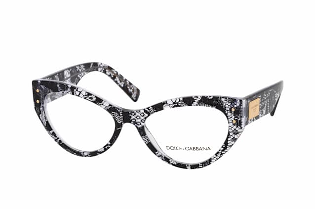 Dolce&Gabbana DG 3403 3287, including lenses, BUTTERFLY Glasses, FEMALE