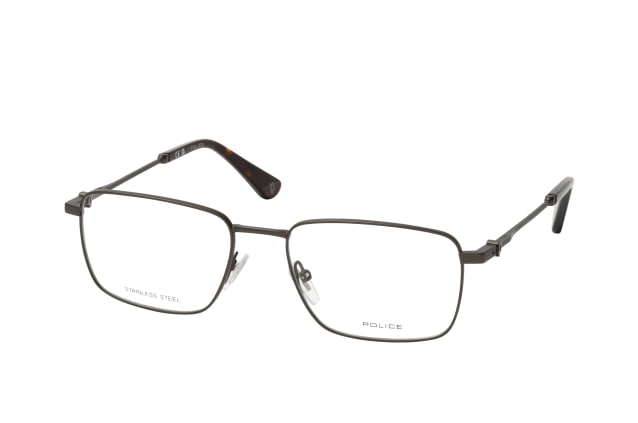 Police VPLL 69 627Y, including lenses, RECTANGLE Glasses, MALE