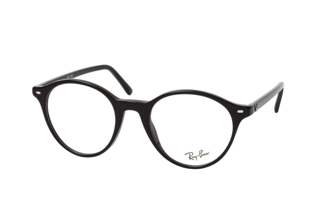Ray-Ban RX 5430 2000, including lenses, ROUND Glasses, UNISEX