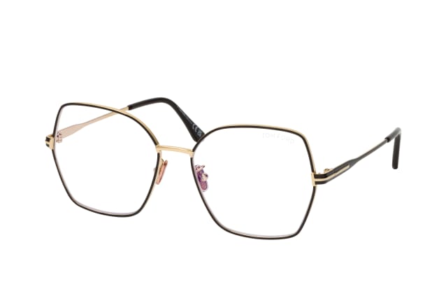 Tom Ford FT 5876-B 032, including lenses, BUTTERFLY Glasses, FEMALE