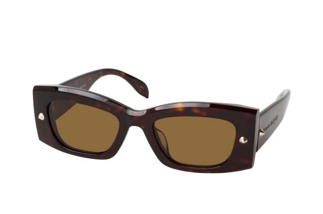 Alexander McQueen AM 0426S 002, RECTANGLE Sunglasses, UNISEX, available with prescription