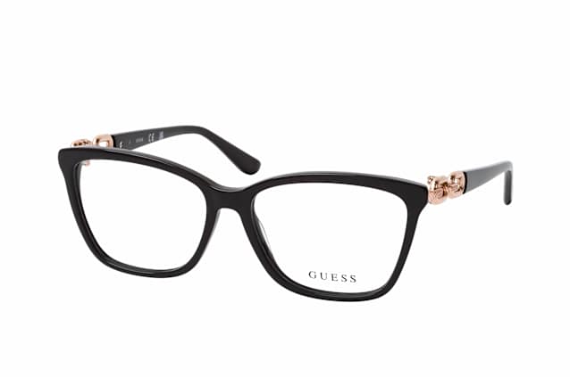 Guess GU 50181 001, including lenses, BUTTERFLY Glasses, FEMALE