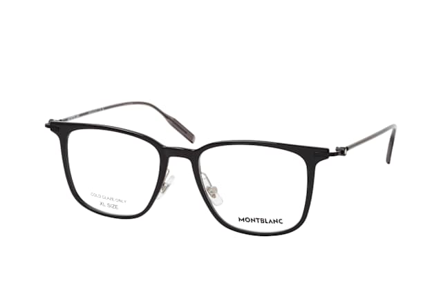 MONTBLANC MB0354O 001, including lenses, SQUARE Glasses, MALE