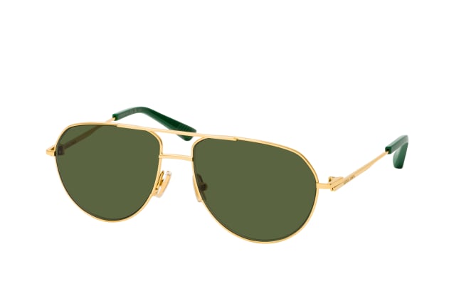 Bottega Veneta BV1302S 003, AVIATOR Sunglasses, UNISEX, available with prescription