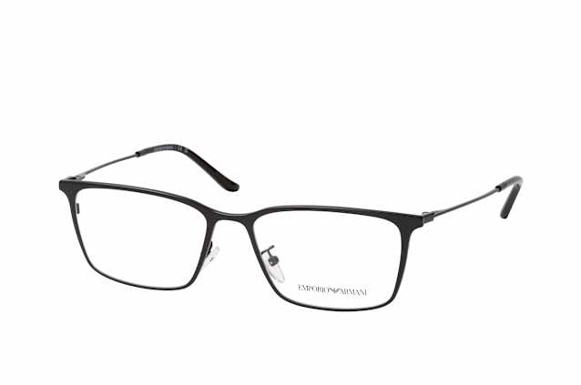 Emporio Armani EA 1173D 3001, including lenses, RECTANGLE Glasses, MALE