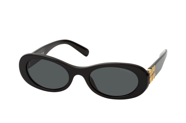 Miu Miu 0MU 06ZS 1AB5S0, OVAL Sunglasses, FEMALE, available with prescription