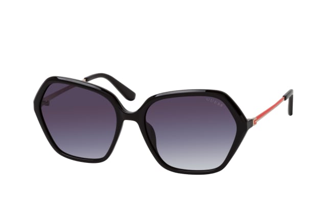 Guess GU 00134 01B, SQUARE Sunglasses, FEMALE, available with prescription