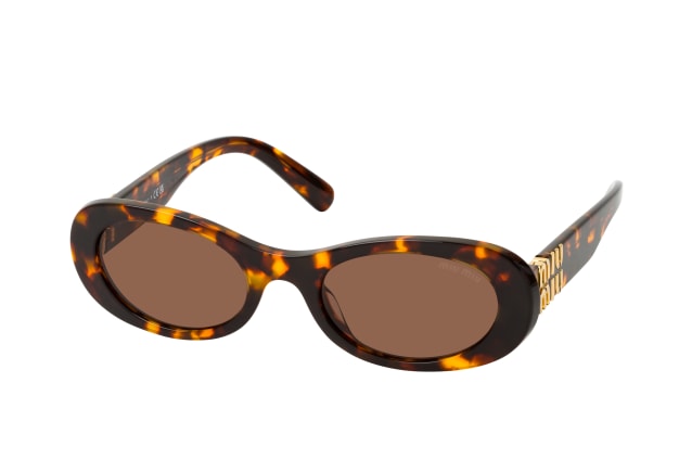 Miu Miu 0MU 06ZS VAU06B, OVAL Sunglasses, FEMALE, available with prescription