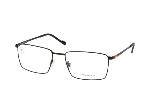 TITANFLEX 820942 10, including lenses, RECTANGLE Glasses, MALE