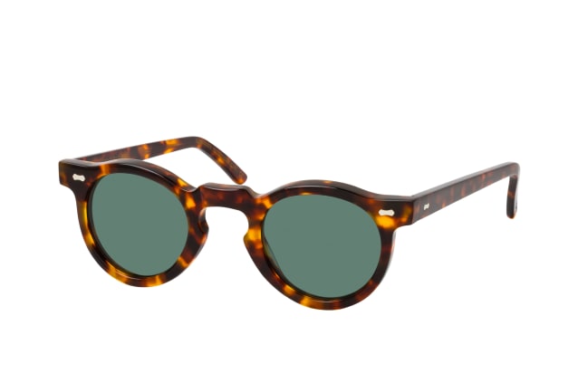 TBD Eyewear Welt Eco Spotted Havana BG, ROUND Sunglasses, UNISEX, available with prescription
