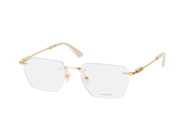 Police VPLN 27 0300, including lenses, SQUARE Glasses, MALE