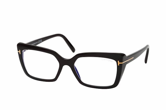 Tom Ford FT 5991-B 001, including lenses, BUTTERFLY Glasses, FEMALE