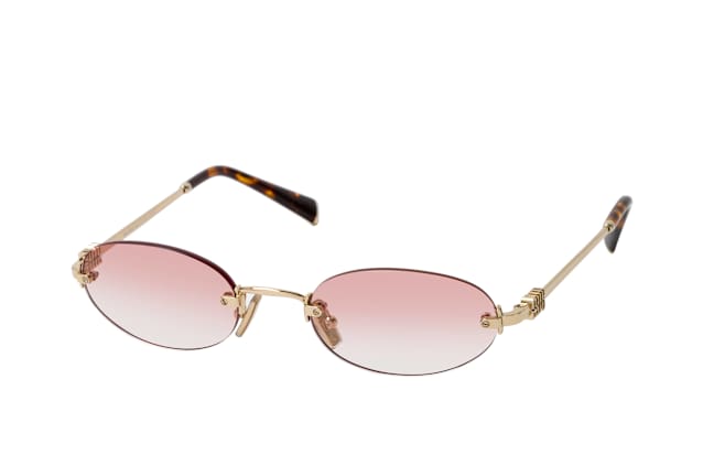 Miu Miu MU  A54S ZVN70O, OVAL Sunglasses, FEMALE
