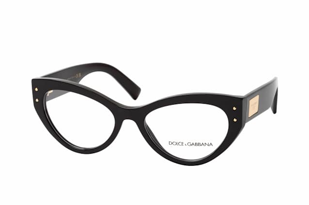 Dolce&Gabbana DG 3403 501, including lenses, BUTTERFLY Glasses, FEMALE