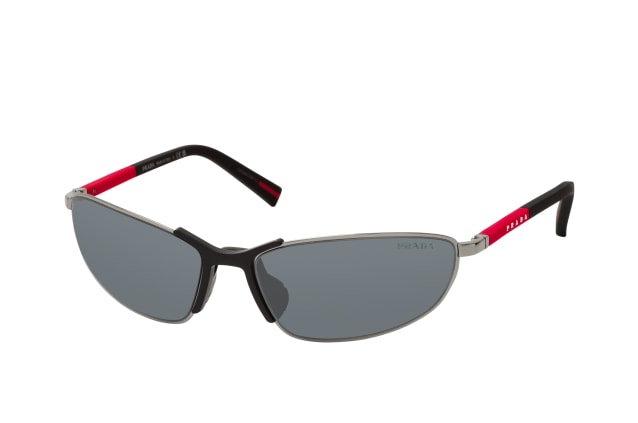 Prada Linea Rossa PS 55ZS 5AV07G, RECTANGLE Sunglasses, MALE