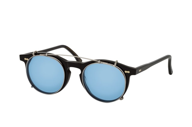TBD Eyewear Pleat Eco Black BLU, ROUND Sunglasses, UNISEX