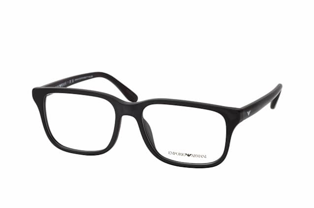 Emporio Armani EA 3250U 5017, including lenses, SQUARE Glasses, MALE
