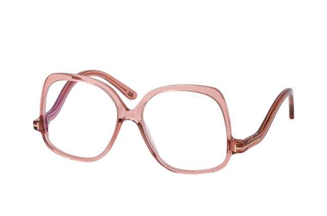 Tom Ford FT 5968-B 072, including lenses, SQUARE Glasses, FEMALE