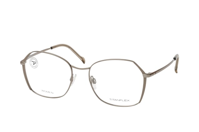 TITANFLEX 826037 30, including lenses, SQUARE Glasses, FEMALE