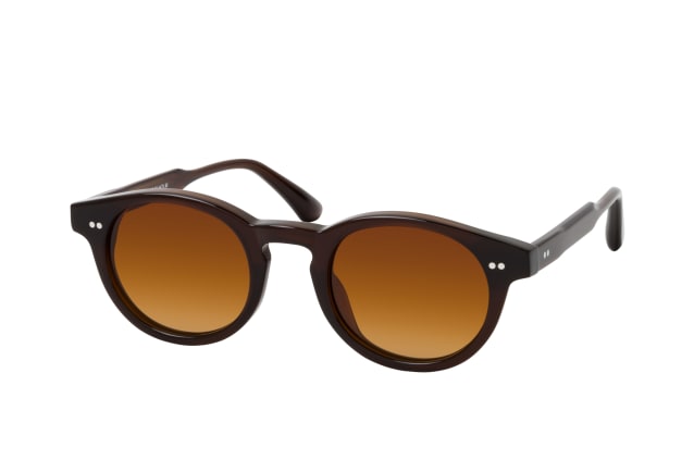 Chimi 03.3 Brown, ROUND Sunglasses, UNISEX