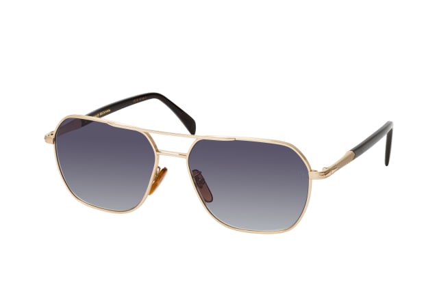 David Beckham DB 1128/G/S RHL, AVIATOR Sunglasses, MALE