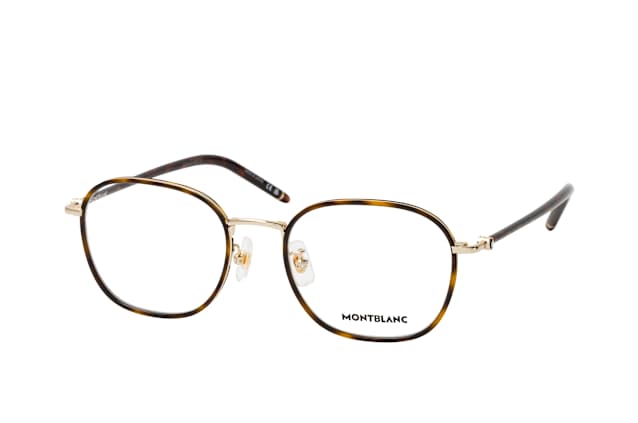 MONTBLANC MB0368OA 002, including lenses, SQUARE Glasses, MALE