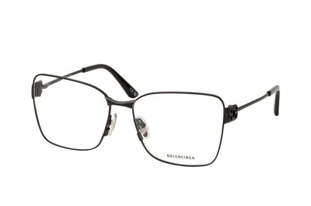 Balenciaga BB0339O 001, including lenses, SQUARE Glasses, FEMALE