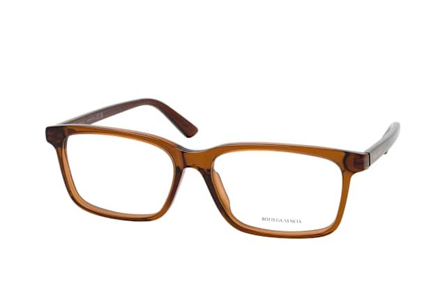 Bottega Veneta BV1314O 008, including lenses, RECTANGLE Glasses, MALE