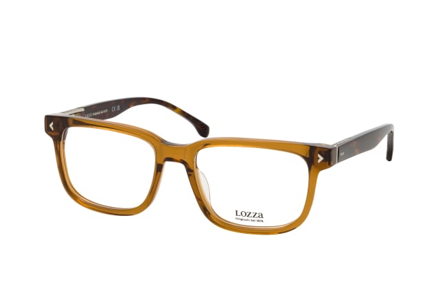lozza vl4326 06pq, including lenses, square glasses, male