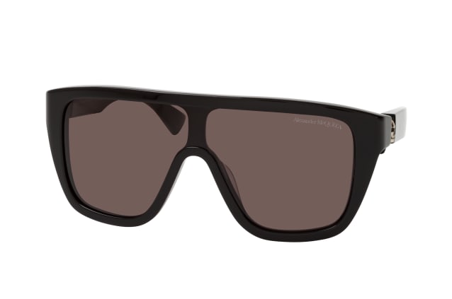 Alexander McQueen AM 0430S 001, SINGLELENS Sunglasses, MALE