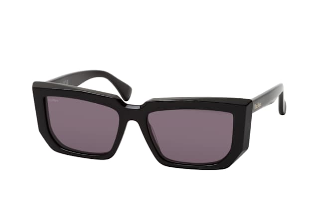 Max Mara MM 0126 01A, RECTANGLE Sunglasses, FEMALE