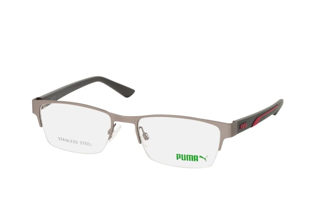 Puma PU0472O 004, including lenses, RECTANGLE Glasses, MALE