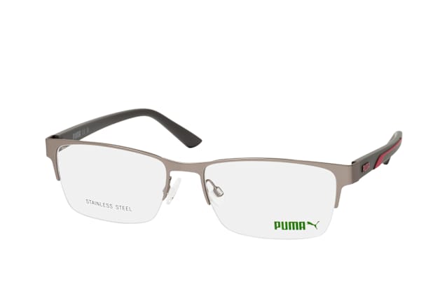 Puma PU0472O 008, including lenses, RECTANGLE Glasses, MALE