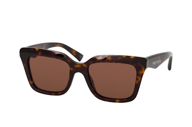 Alexander McQueen AM0473S 002, SQUARE Sunglasses, FEMALE, available with prescription