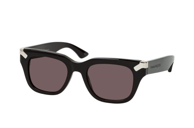 Alexander McQueen AM0439S 001, SQUARE Sunglasses, MALE