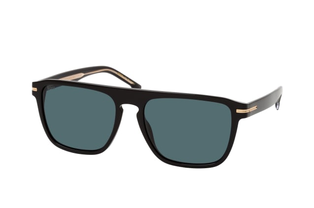 BOSS BOSS 1599/S 807 Black, SQUARE Sunglasses, MALE, available with prescription