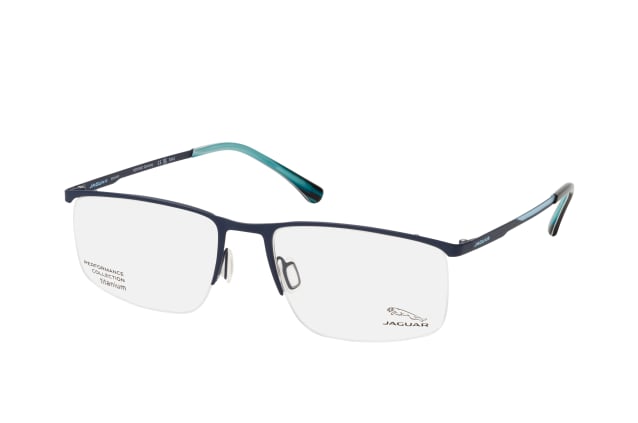 Jaguar 35600 3100, including lenses, RECTANGLE Glasses, MALE