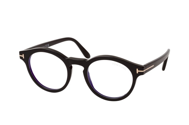 Tom Ford FT 5887-B 001, including lenses, ROUND Glasses, UNISEX