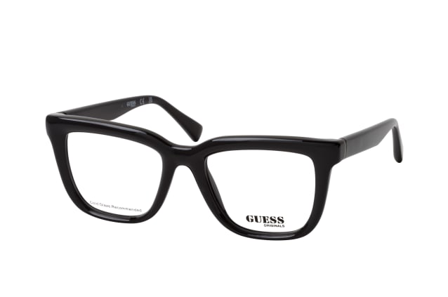 Guess GU 50151 001, including lenses, SQUARE Glasses, UNISEX