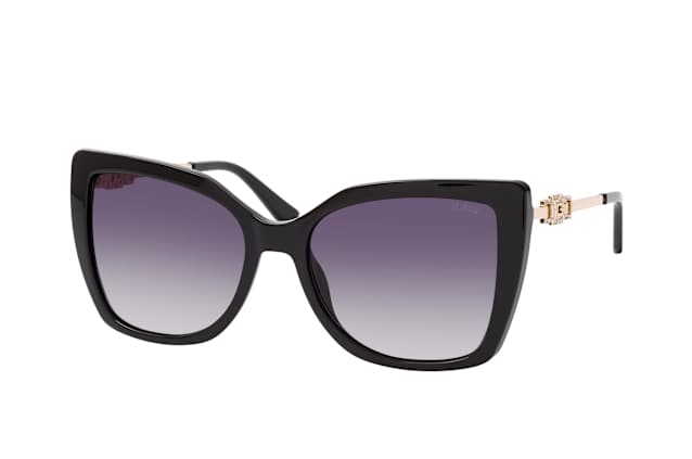 Guess GU 00266 01B, BUTTERFLY Sunglasses, FEMALE