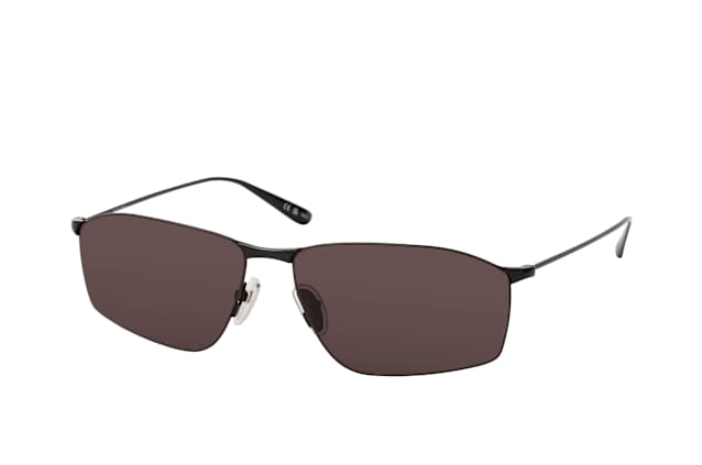 Balenciaga BB 0413S 001, RECTANGLE Sunglasses, MALE