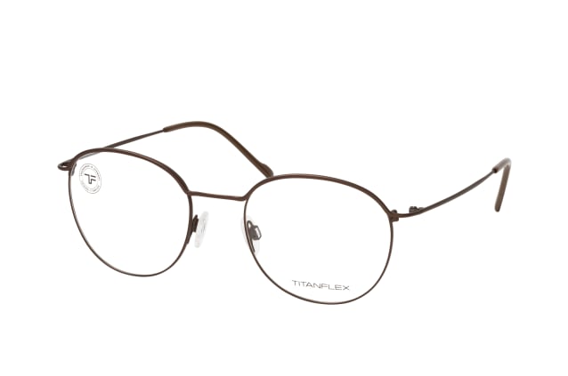 TITANFLEX 820926 60, including lenses, ROUND Glasses, MALE