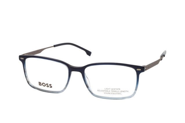 BOSS BOSS 1643 QEU, including lenses, RECTANGLE Glasses, MALE
