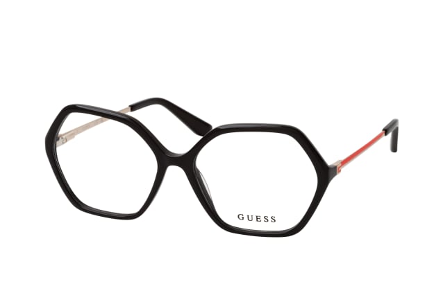 Guess GU 50149 001, including lenses, SQUARE Glasses, FEMALE